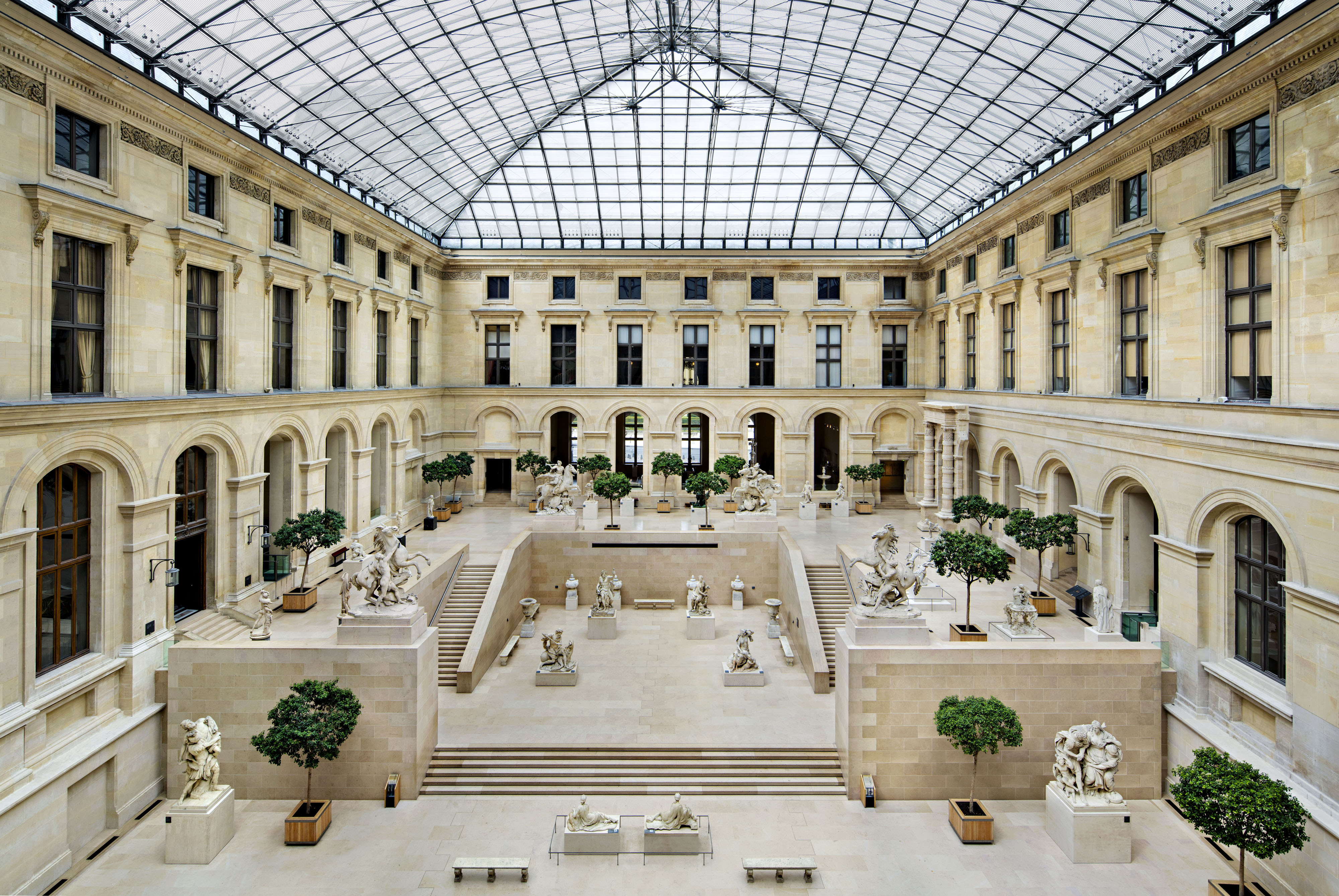 Cour Puget and Cour Marly